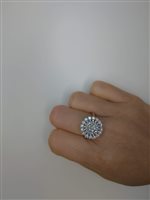 Ring Golay Woman CERCHIO DI LUCE in White Gold Diamante 1.19 Ct APV018DI 1.19 G SI - APV018DI 1.19 G SI